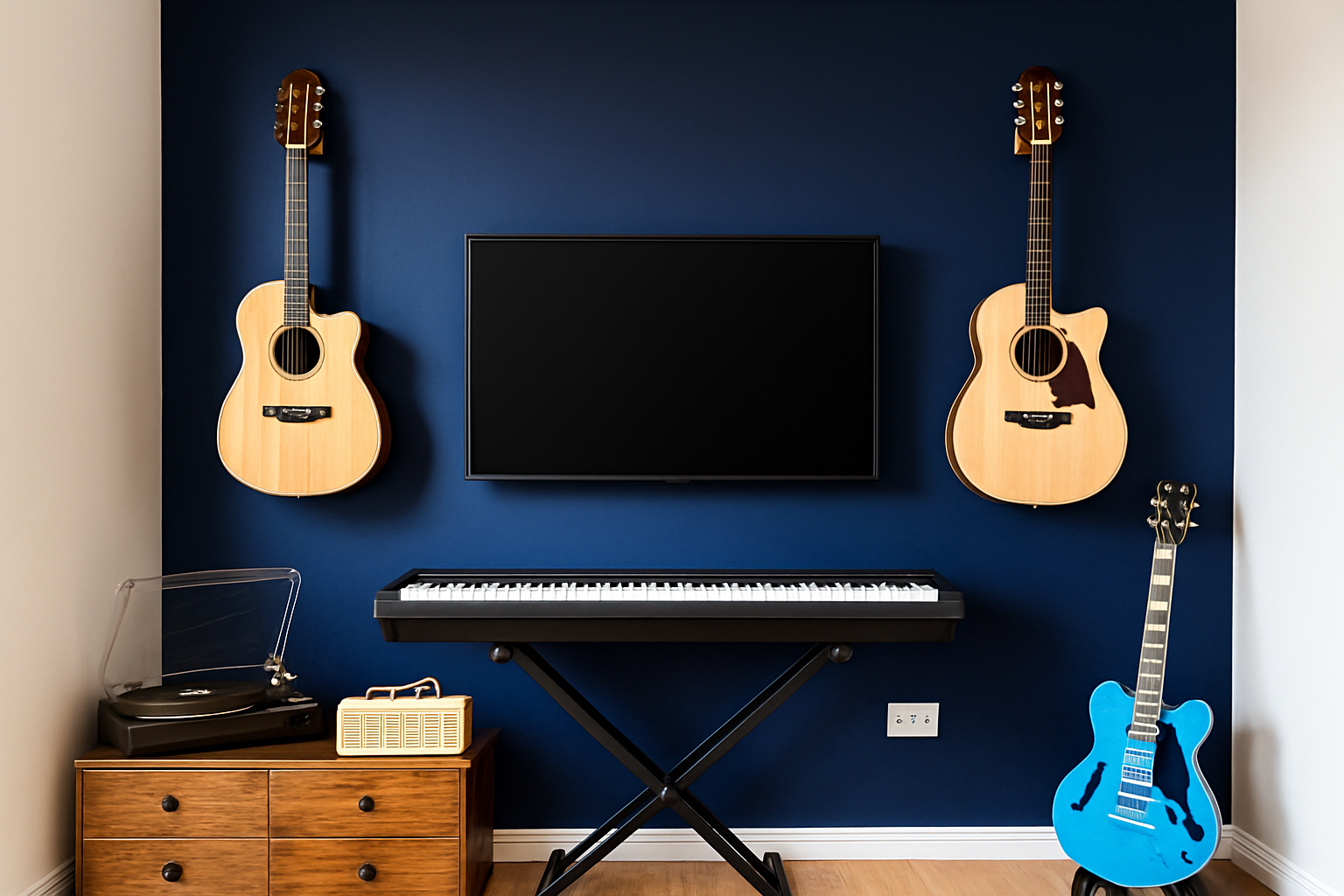 Inside the Shawlands teaching studio